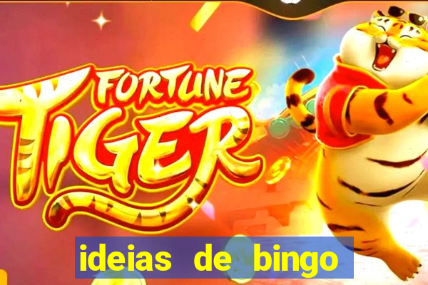 ideias de bingo para o natal